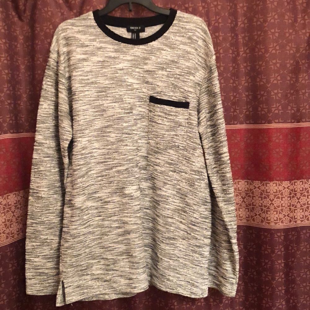 Gray Forever21 Sweater black 